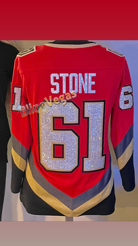 Image of Custom Crystal Sports Jerseys DEPOSIT.  Rhinestone Bling Jerseys (Pics are examples) *Please Read Full Description -Any Team, Sport