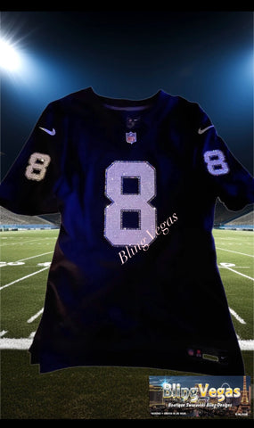 Image of Custom Bedazzled Jerseys.  Rhinestone Bling Sports Jersey (Pics are examples) *Please Read Full Description. This is a deposit only.