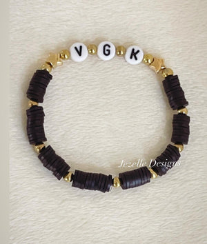 SPORTS Friendship Bracelets, VGK Vegas Hockey Football jewelry, sports teams beaded bracelets, Friendship Bracelets, stocking stuffers