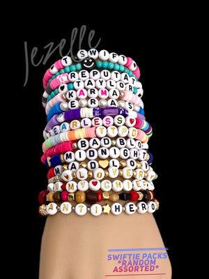 Taylor Swift Friendship Bracelets | Assorted Bead Swiftie Bracelets | Eras Tour Bracelets | Friendship Bracelets