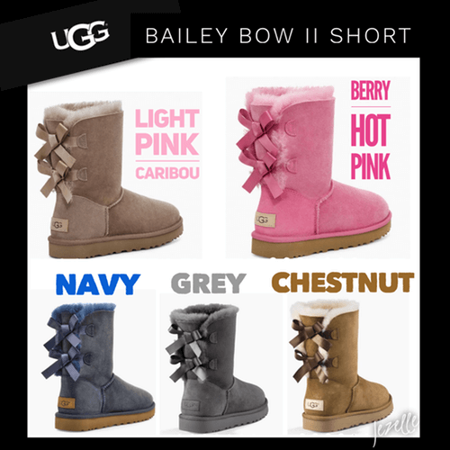 Bling Bailey Bow II Uggs® with Ultra-Premium Crystals